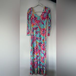 Lilly Pulitzer Long Sleeve Maxi Dress | Women’s XS